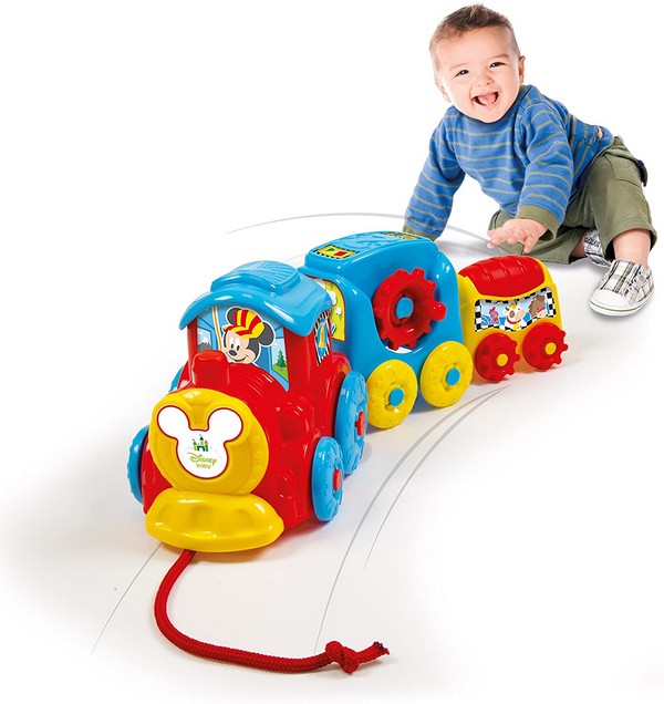 Clementoni Baby Mickey Egér Fejlesztő Vonat