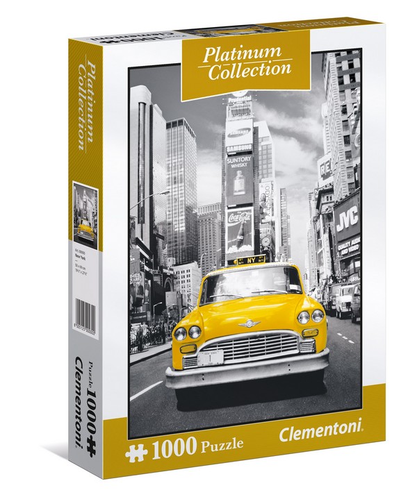 Clementoni Puzzle 1000 db Platinum: New York