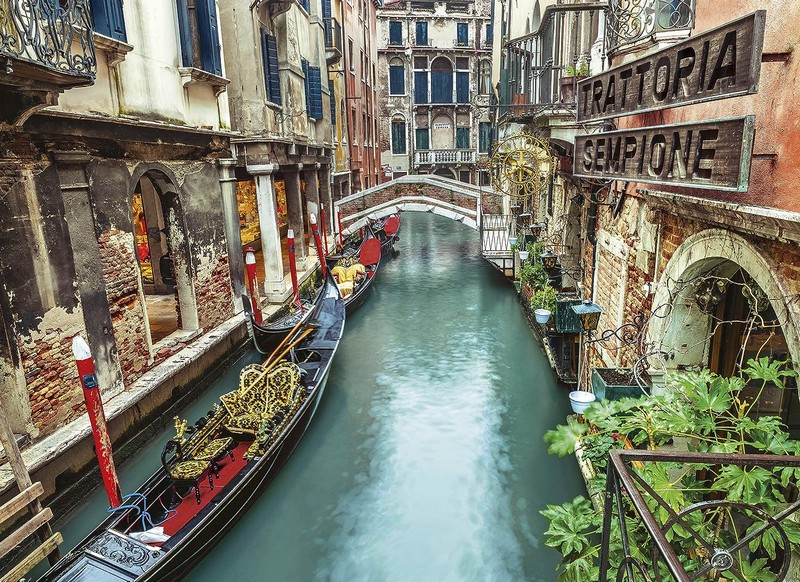Clementoni Puzzle 1000 db HQC - Venice Canal