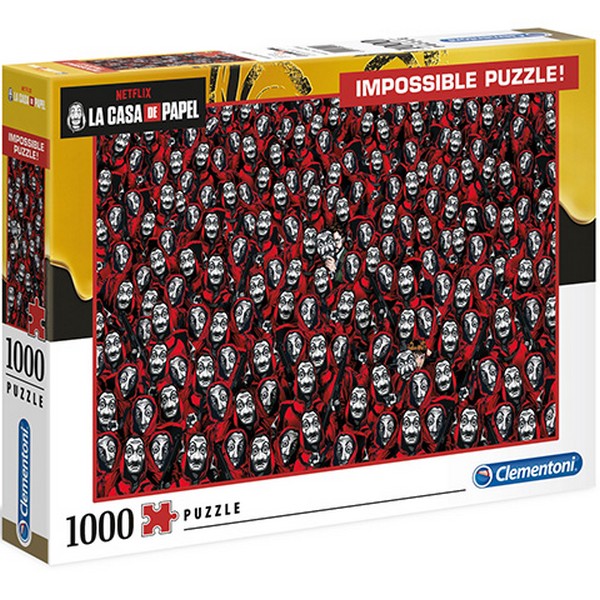 Clementoni Puzzle 1000 db-os A lehetetlen - A nagy pénzrablás