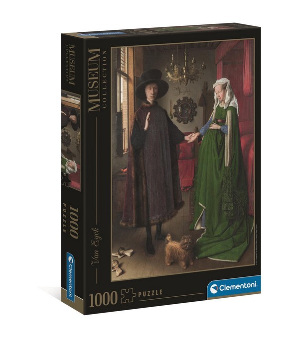Clementoni Puzzle 1000 db-os - Jan Van Eyck: Arnolfini Házaspár