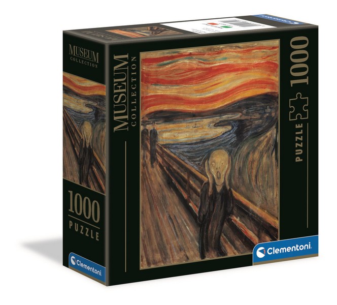 Clementoni Puzzle 1000 db-os - Munch: A sikoly