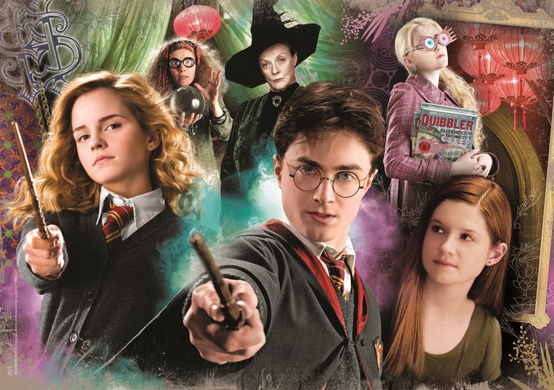 Clementoni Puzzle 104 db-os SuperColor - Harry Potter szereplők