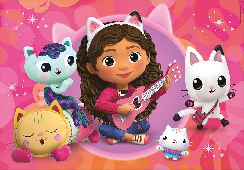 Clementoni Puzzle 2x20 db Supercolor - Gabi Babaháza