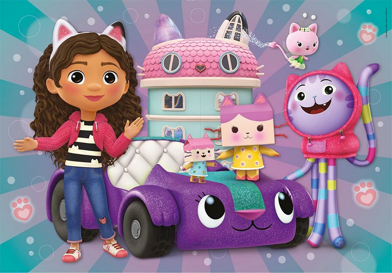 Clementoni Puzzle 2x20 db Supercolor - Gabi Babaháza