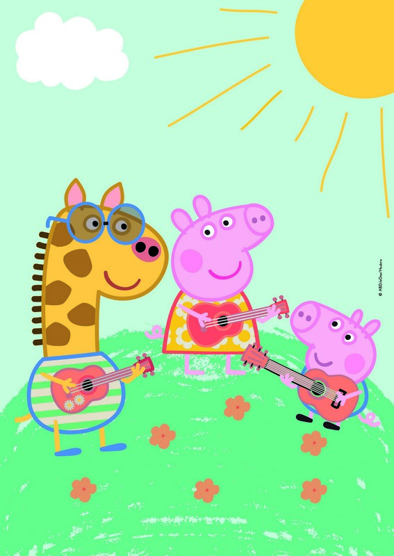 Clementoni Puzzle 2x20 db-os Play for future - Peppa malac
