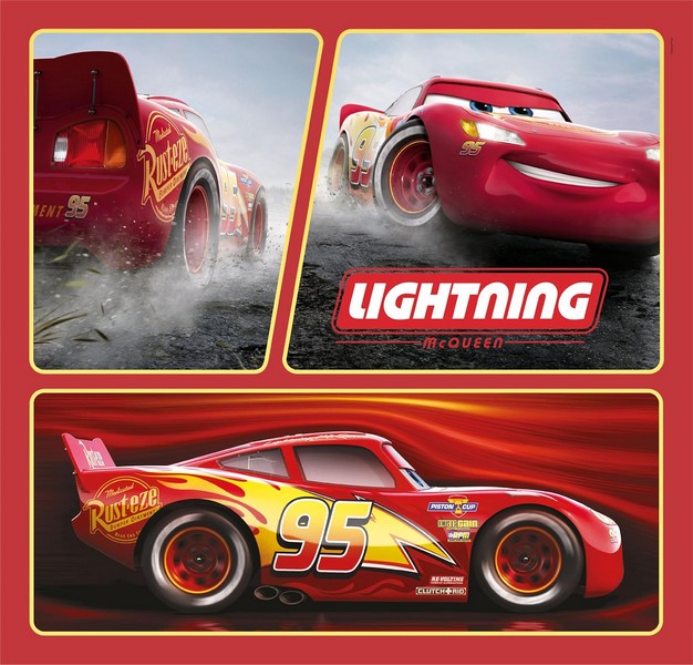 Clementoni Puzzle 3X48 db Supercolor - Cars