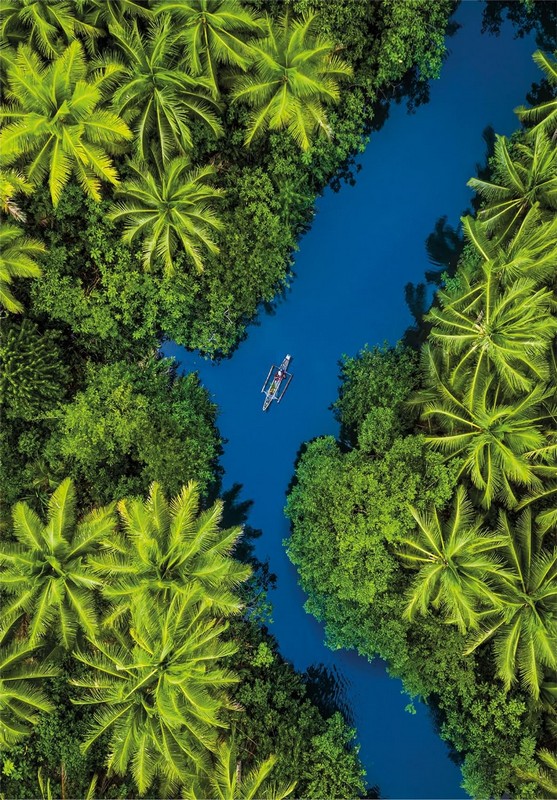 Clementoni Puzzle 500 db - Tropical Aerial View