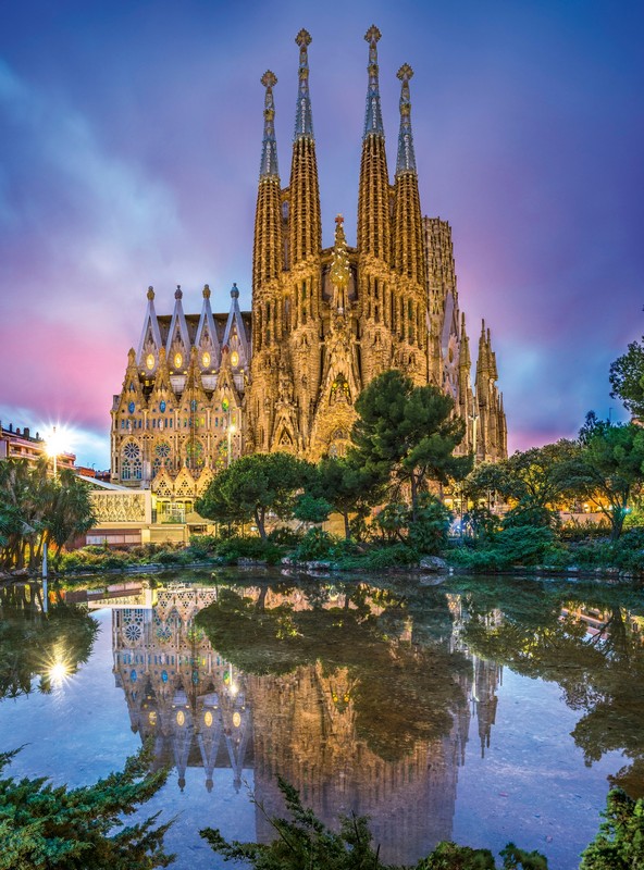 Clementoni Puzzle 500 db-os HQC - Barcelona