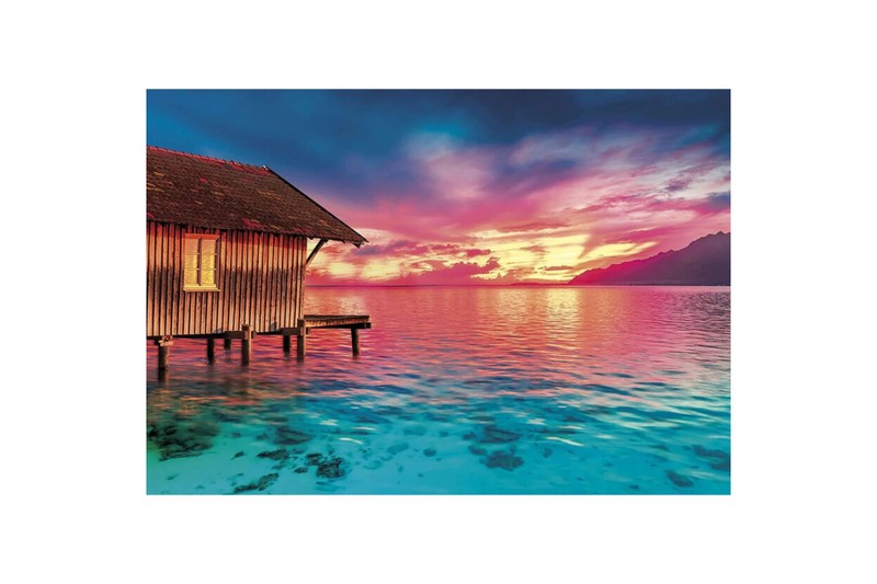 Clementoni Puzzle 500 db-os  Peace puzzle - Csodás naplemente a tengeren