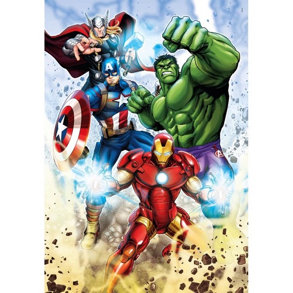 Clementoni Puzzle 60 db Supercolor - Marvel Avengers