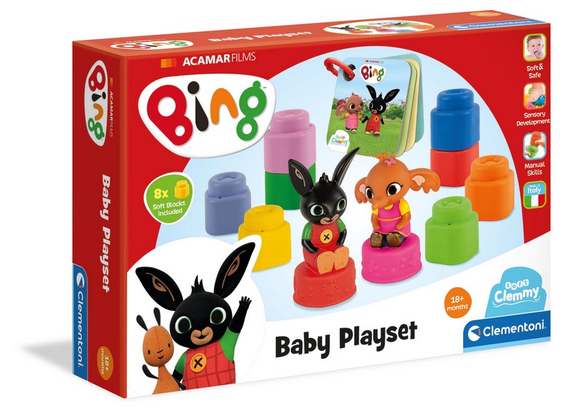 Clemmy Építőkocka Bing játékszett