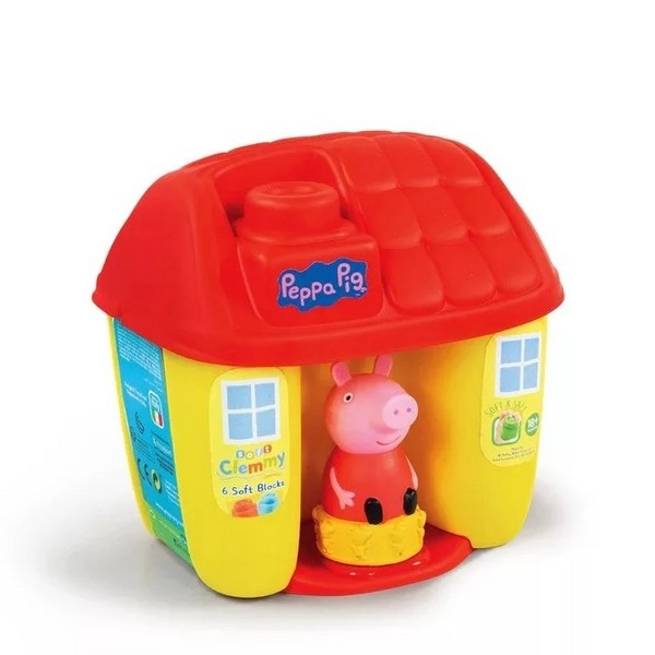 Clemmy Építőkocka Peppa Malac háza játékszett