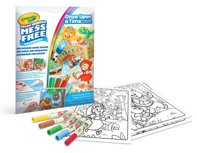 Crayola Color Wonder Meseország maszatmentes kifestő