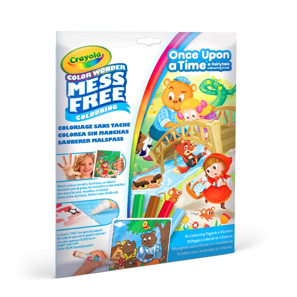 Crayola Color Wonder Meseország maszatmentes kifestő