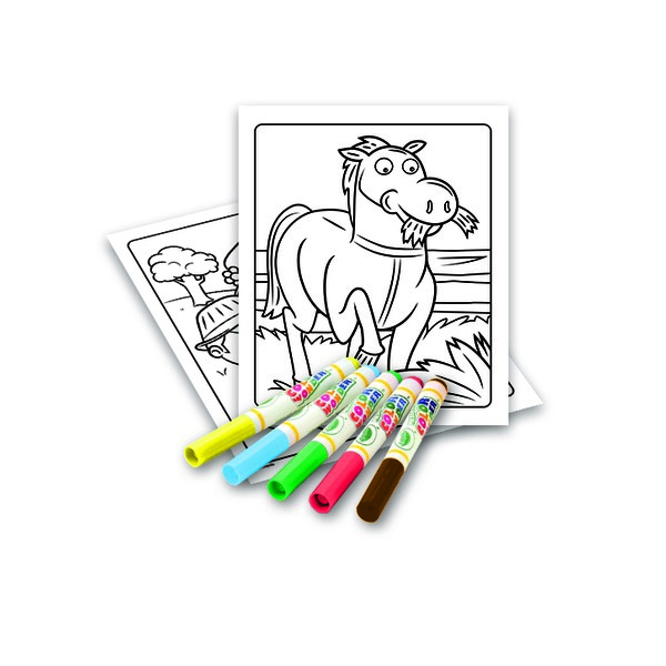 Crayola Color Wonder Állatok a tanyán maszatmentes kifestő
