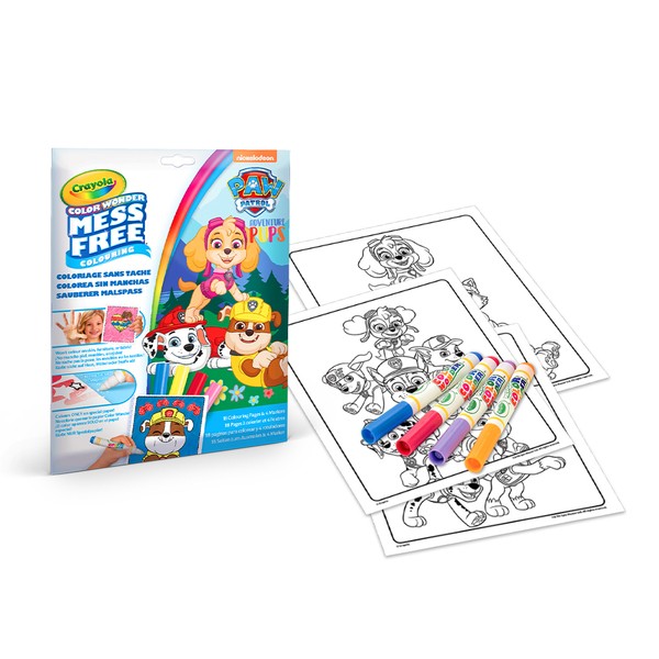 Crayola Colour Wonder Mancs Őrjárat Színező