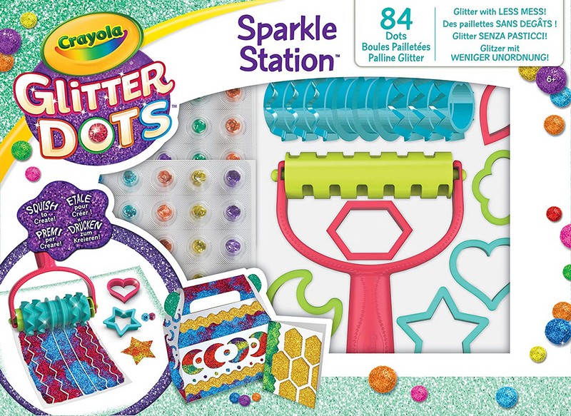 Crayola Glitteres Dekorgyöngyök: Kreatív Csillámkészlet