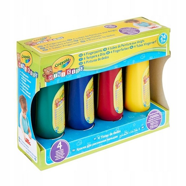 Crayola Minikids Tubusos Ujjfesték 4x147 cm
