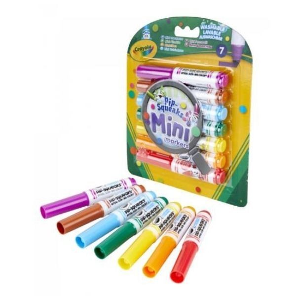 Crayola Pip-squeaks Mini filctoll szett 7 db-os