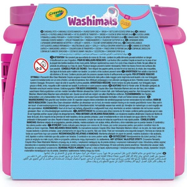 Crayola Washimals Illatos fürdő játékszett