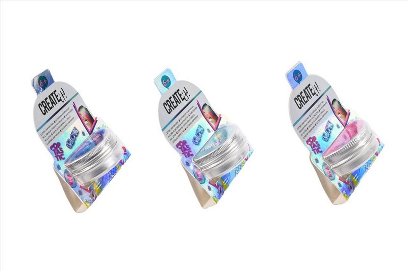 Create It! Fényes Hajszínező Spirál, Többféle (1db)