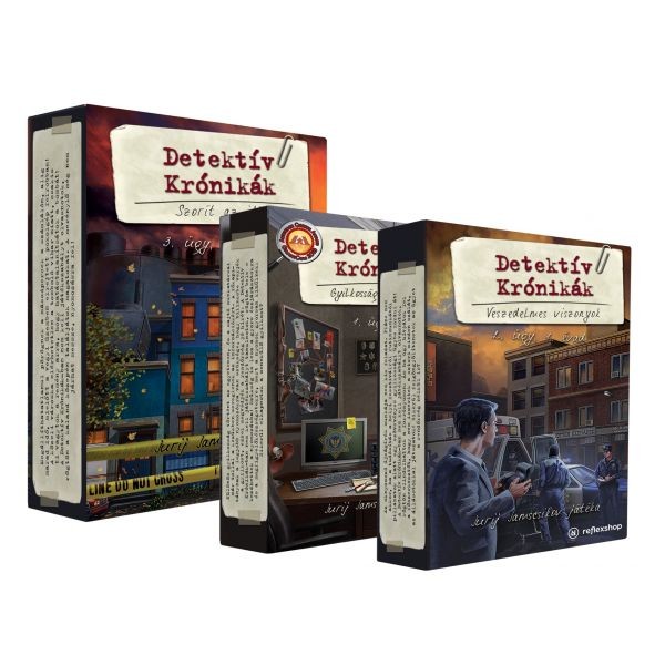 Detektív Krónikák - Szorít Az Idő Társasjáték