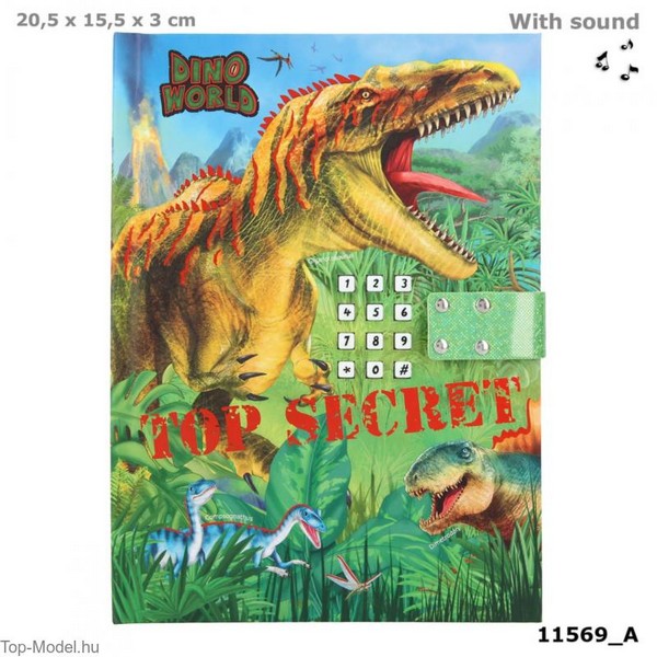 Dino World Titkos napló hanggal