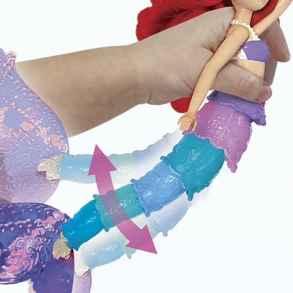 Disney Hercegnők - Színváltós Ariel hableány baba
