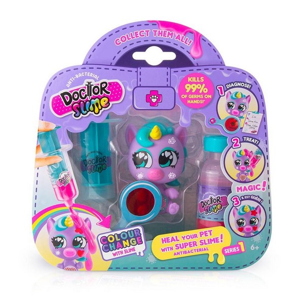 Doctor Slime Pet Vet Slime Állatorvos Csomag, többféle