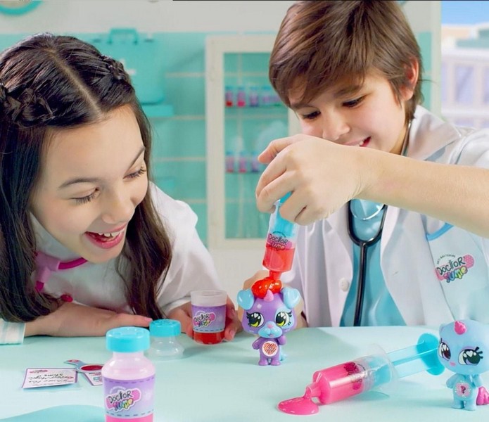 Doctor Slime Pet Vet Slime Állatorvos Csomag, többféle