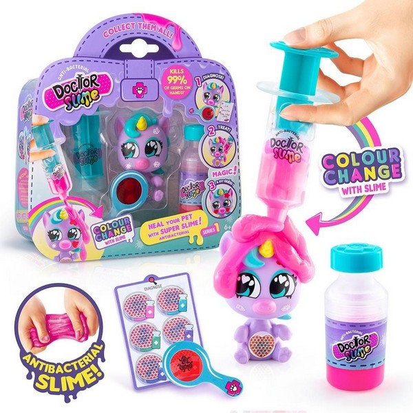 Doctor Slime Pet Vet Slime Állatorvos Csomag, többféle