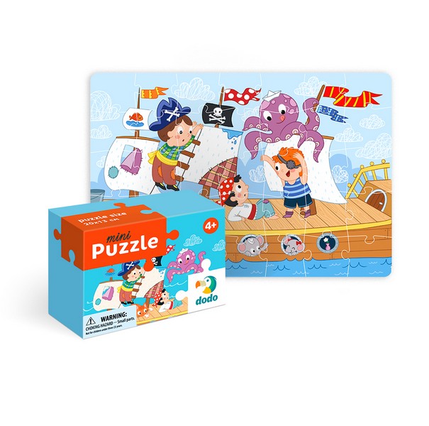 Dodo Mini puzzle 35 db - Kalózok