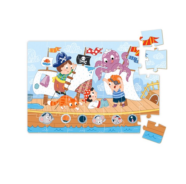 Dodo Mini puzzle 35 db - Kalózok