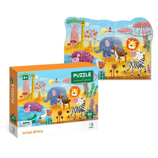 Addo Puzzle Dodo Puzzle 60 db - Afrika