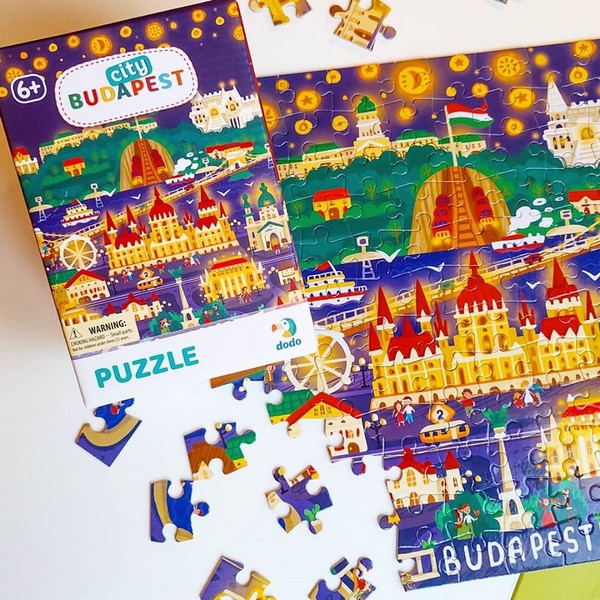Dodo Puzzle City 120 db - Budapest