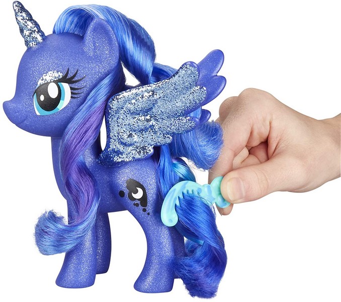 Én kicsi pónim 15 cm-es színes hajú Princess Luna