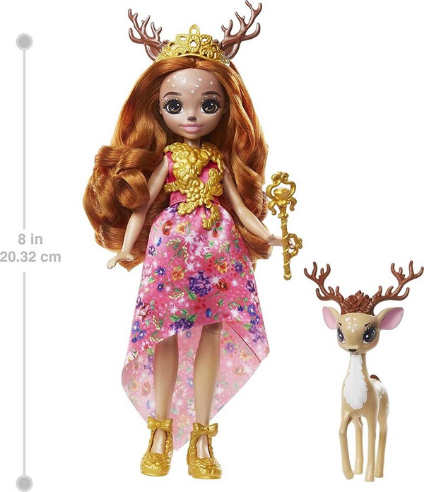 Enchantimals Baba Nagy Állatkával Queen Daviana