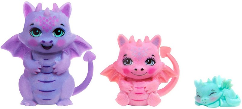 Enchantimals Babák Állatka Családdal Deanna Dragon