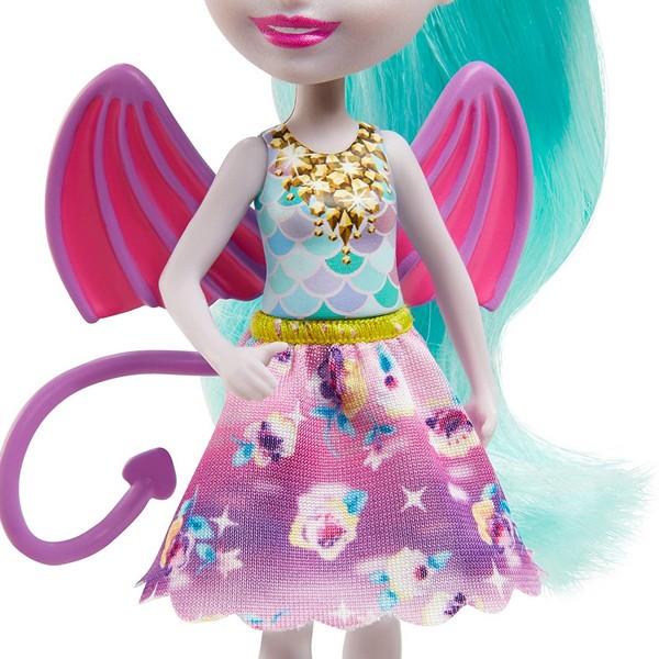 Enchantimals Babák Állatka Családdal Deanna Dragon