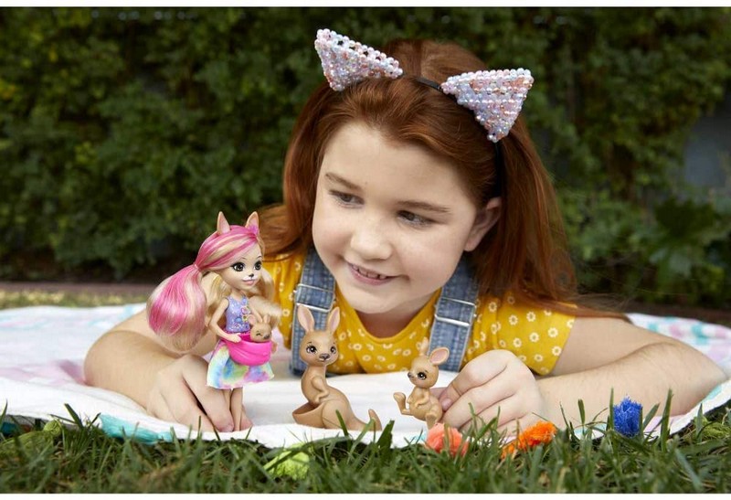 Enchantimals Babák Állatka Családdal Kamilla Kangaroo