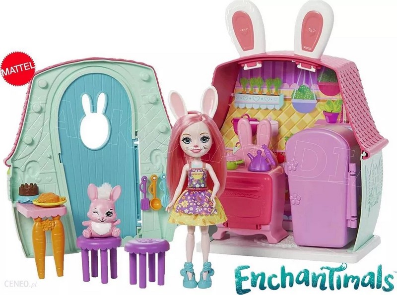 Enchantimals Kicsi Kunyhó Bree Bunny &amp; Twist