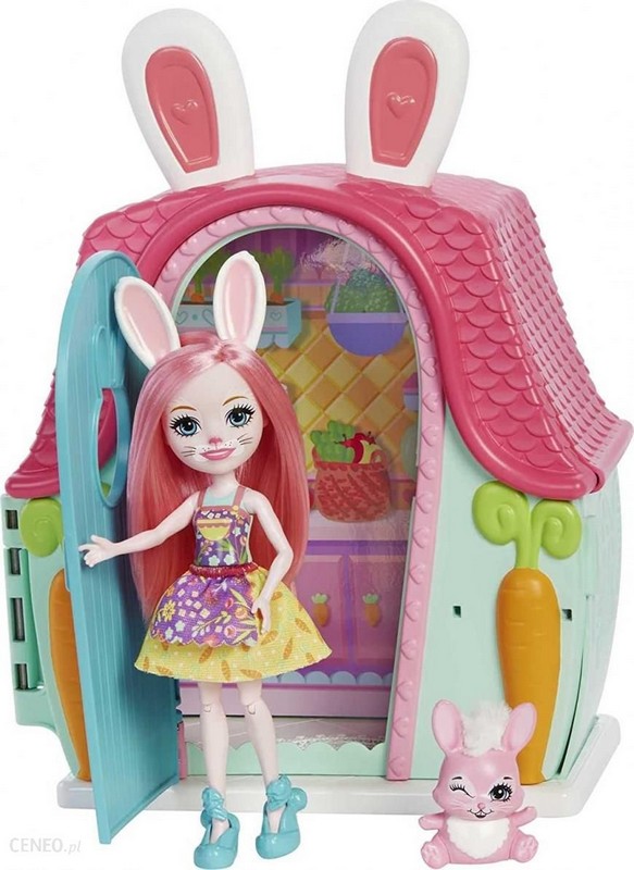 Enchantimals Kicsi Kunyhó Bree Bunny &amp; Twist