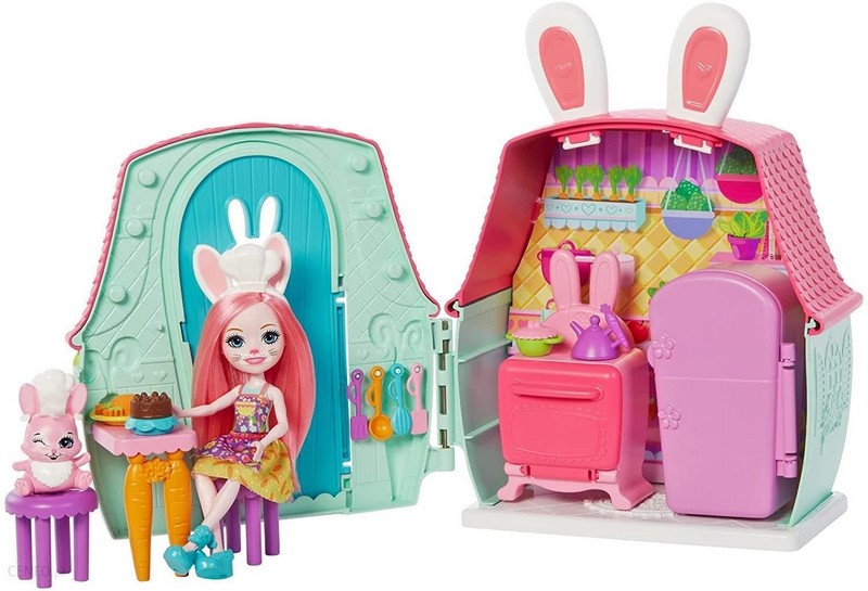 Enchantimals Kicsi Kunyhó Bree Bunny &amp; Twist