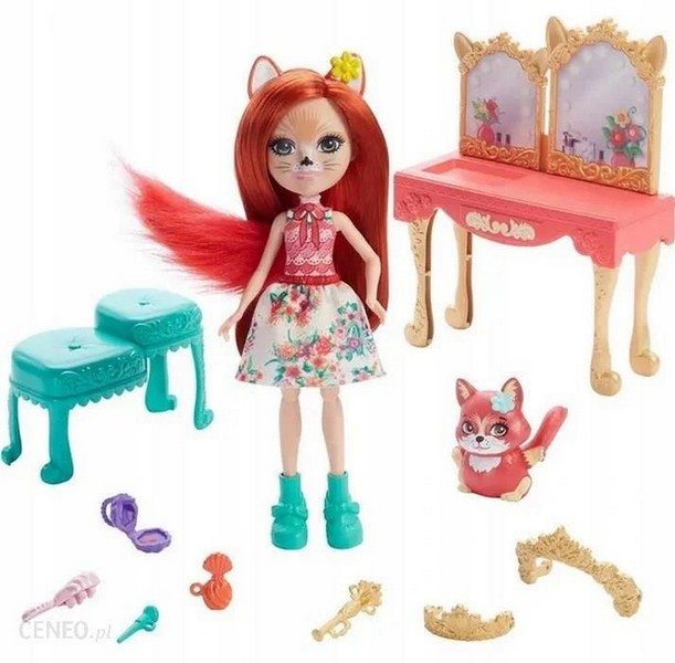 Enchantimals Mesés Történet Játékszett Fésülködő Asztal
