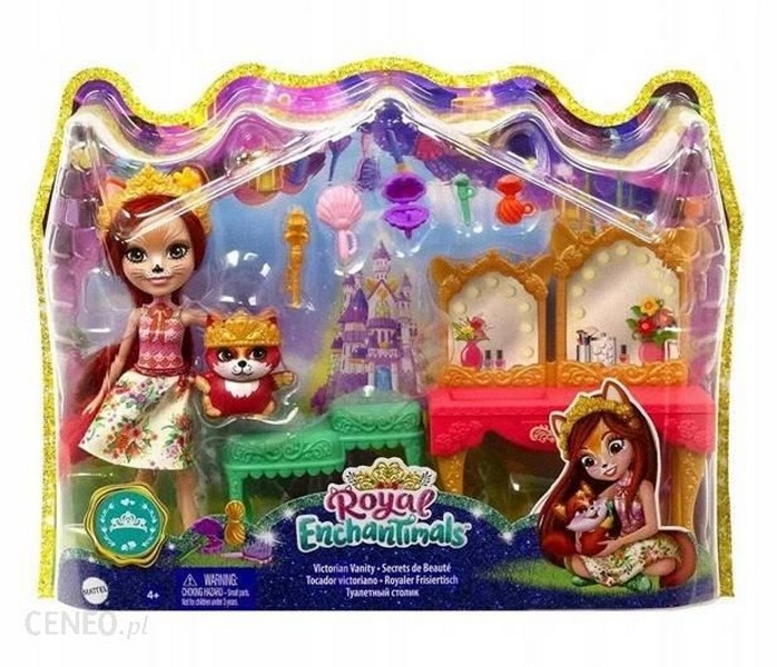 Enchantimals Mesés Történet Játékszett Fésülködő Asztal