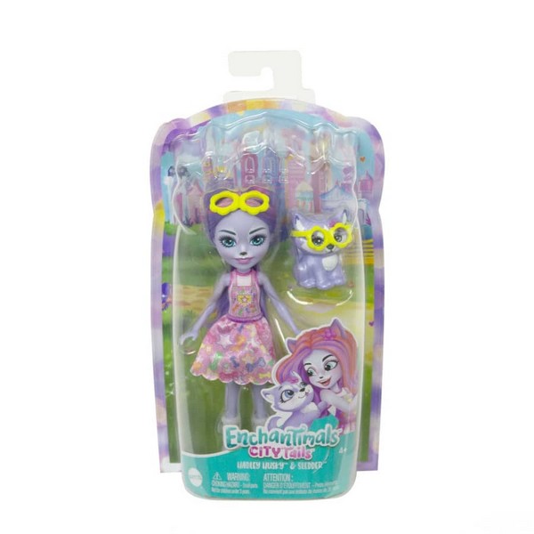 Enchantimals Válogatás Baba Állatkával - Husky