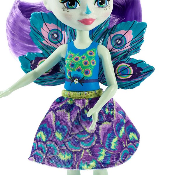 Enchantimals baba állatkával Patter Peacock&amp;Flap