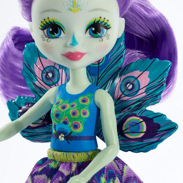 Enchantimals baba állatkával Patter Peacock&amp;Flap