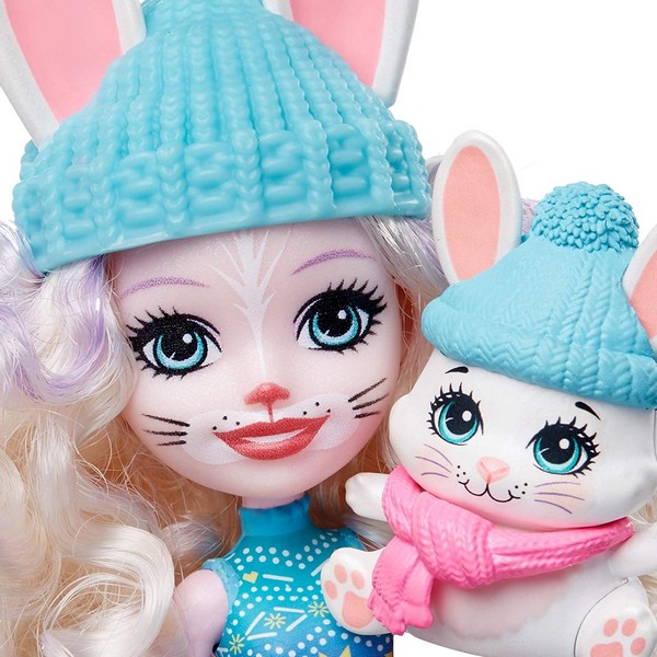 Enchantimals téli baba állatkával (5-ös csomag)